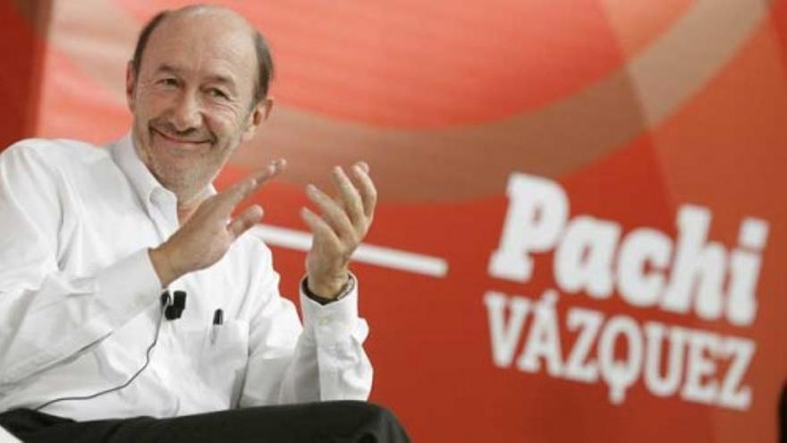 Rubalcaba: "Cuando pienso en el rescate pienso en Portugal"