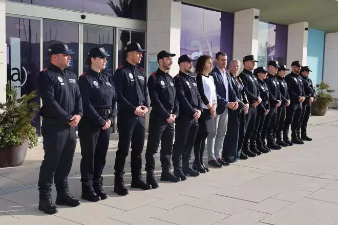 Nuevos agentes de la Policía Local de Sant Antoni