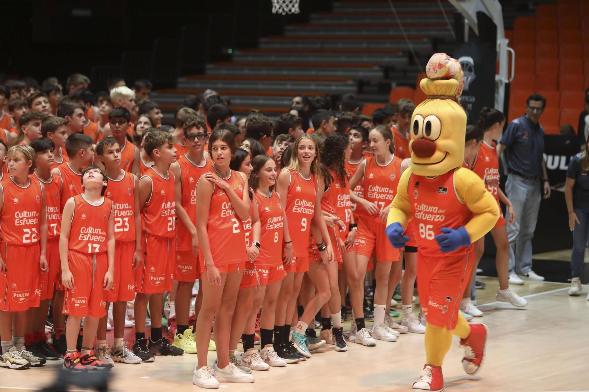 Presentación de los equipos del Valencia Basket para la temporada 2023-2024