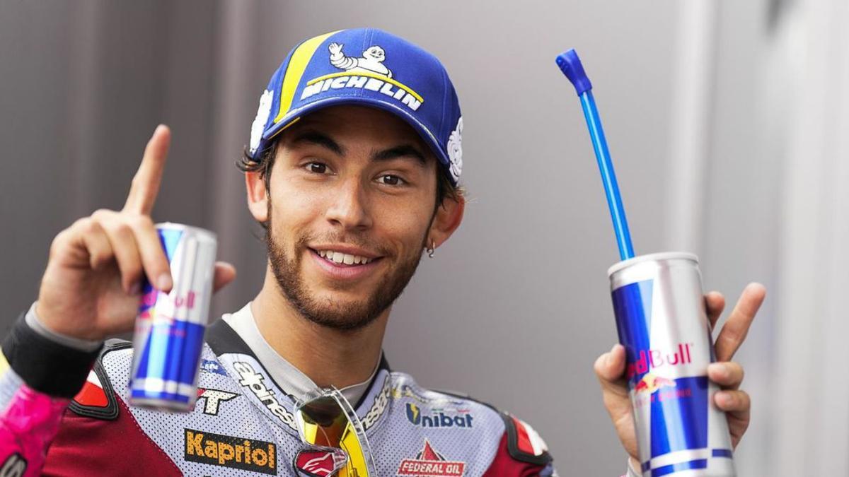 Bastianini celebra la «pole» del Gran Premi d’Àustria. | MOTOGP