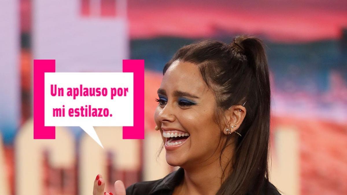 Cristina Pedroche revive el icónico vestido de JLo: ¡versión 'low cost'!