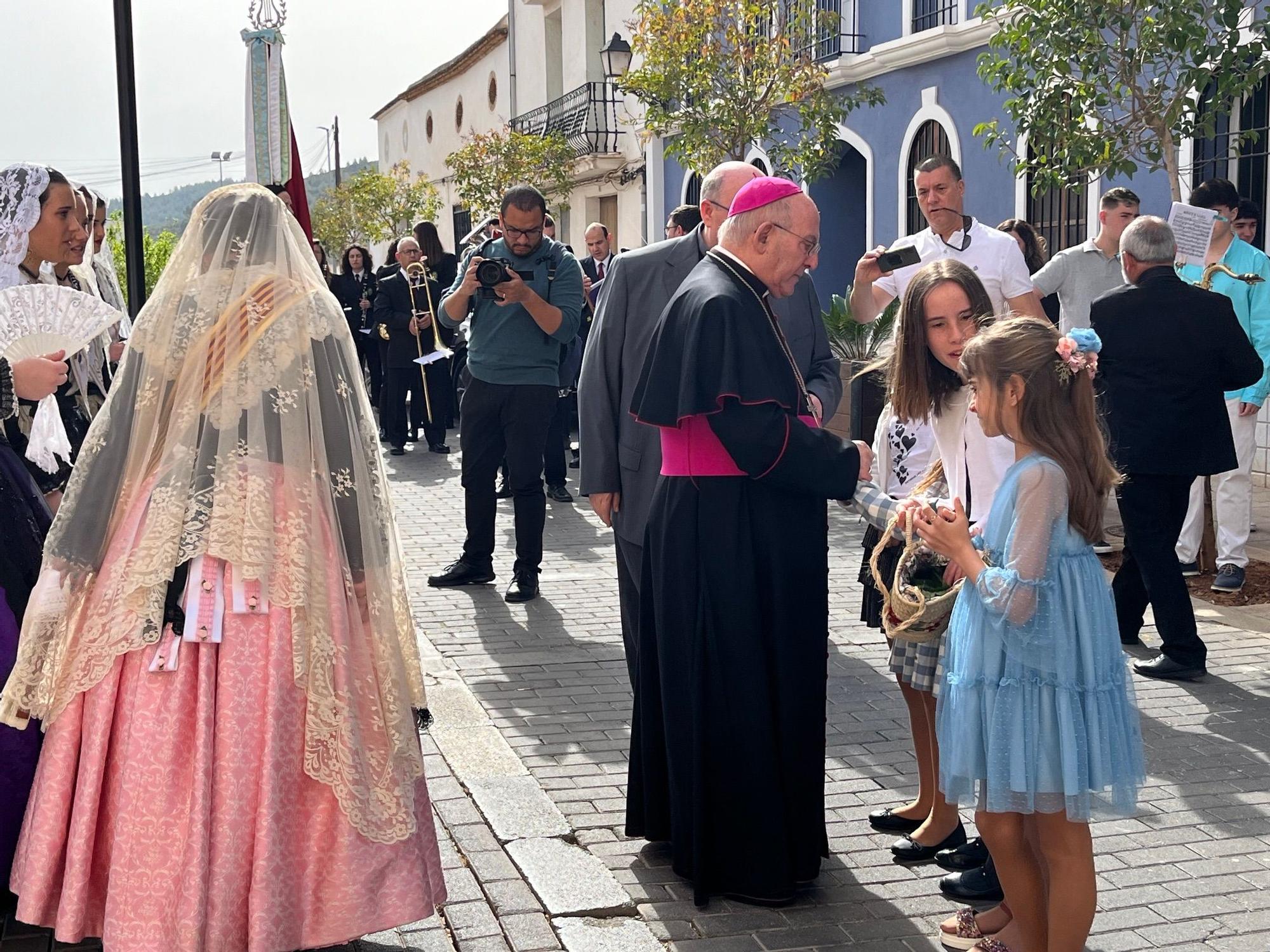 Las mejores imágenes del 500 aniversario de la parroquia de Figueroles