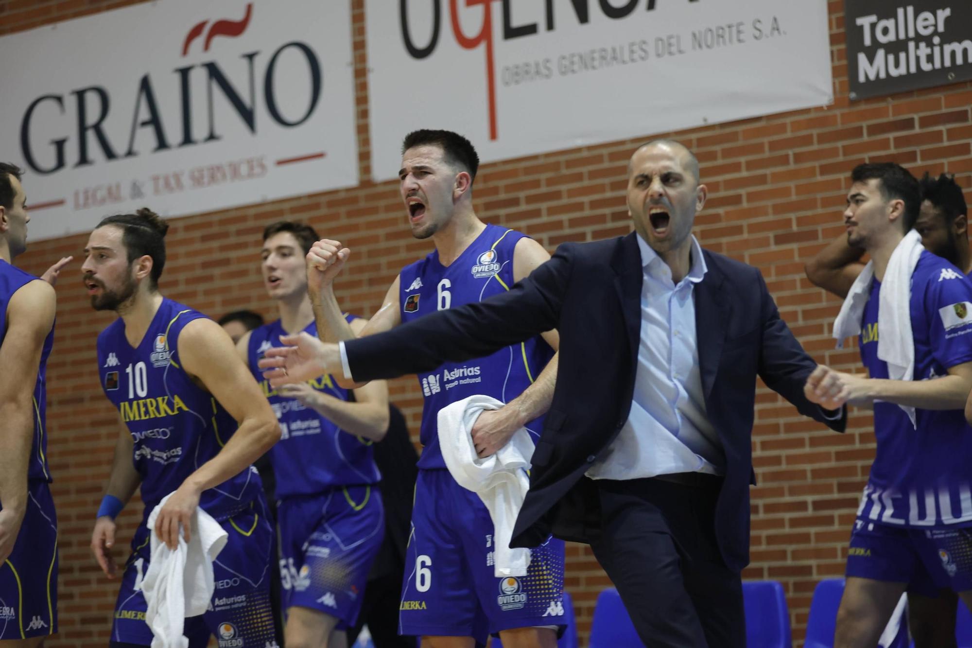 En imágenes: victoria del Alimerka Oviedo Baloncesto ante el Fuenlabrada (81-60)