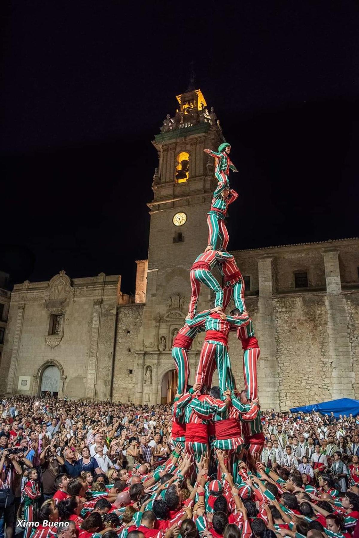 Alta de 6 de la Nova Muixeranga d'Algemesí