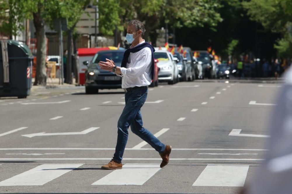 La caravana de Vox recorre Zamora