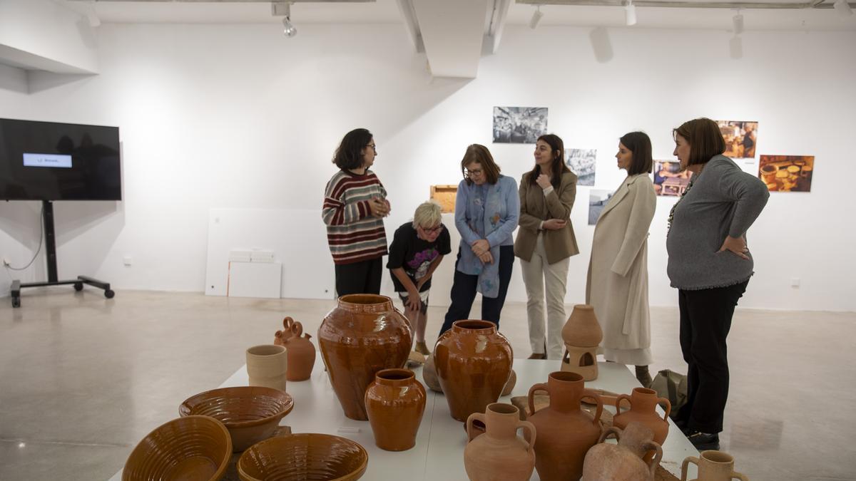 Presentación de la exposición, en Sa Nostra Sala