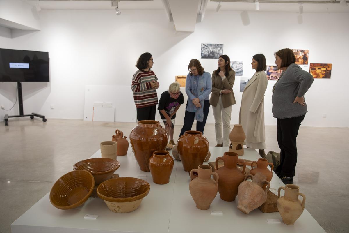 Presentación de la exposición, en Sa Nostra Sala