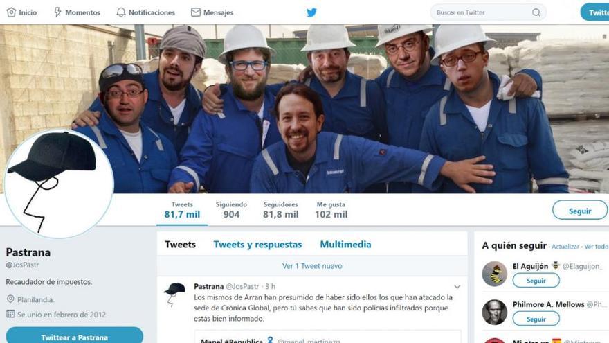 Twitter señala a Pastrana como un alcalde del PP