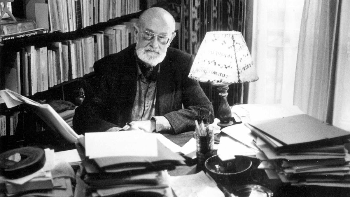 Josep Maria Llompart, en su despacho.