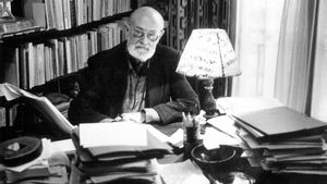 Josep Maria Llompart, en su despacho.
