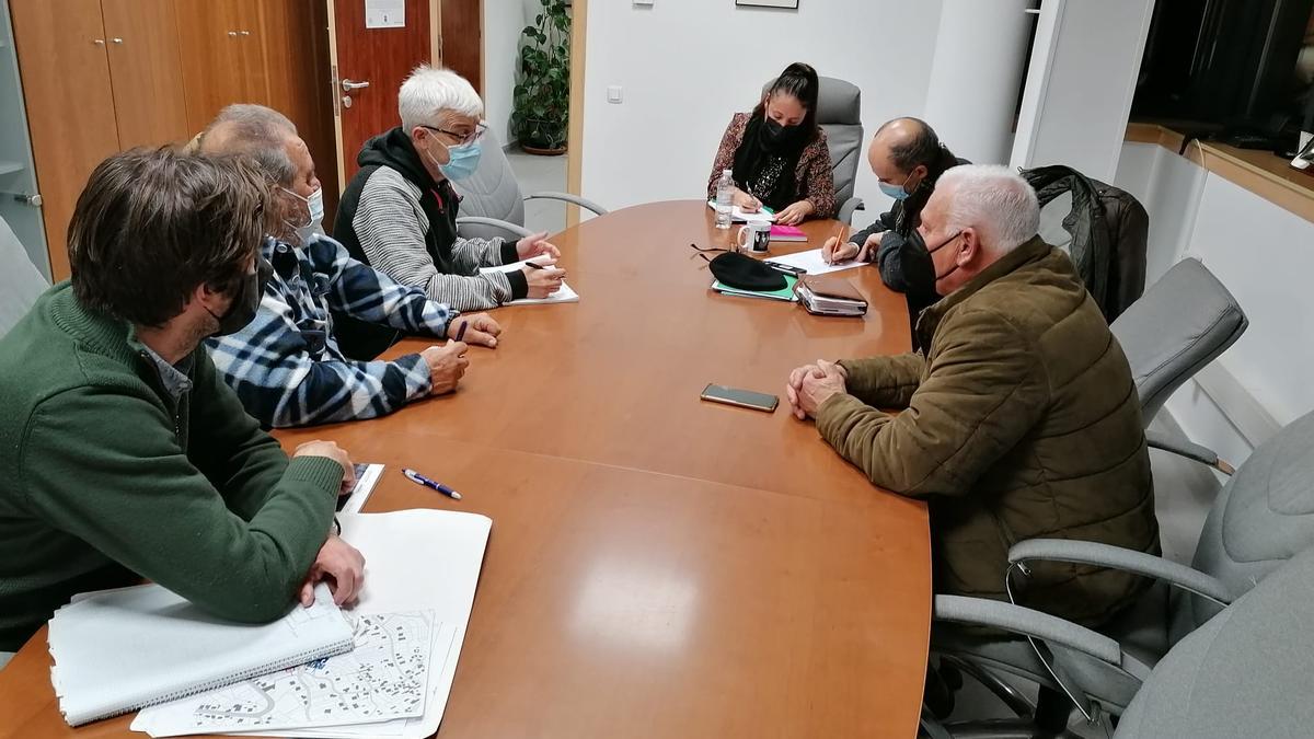 Reunión del Consello Veciñal de San Martiño.