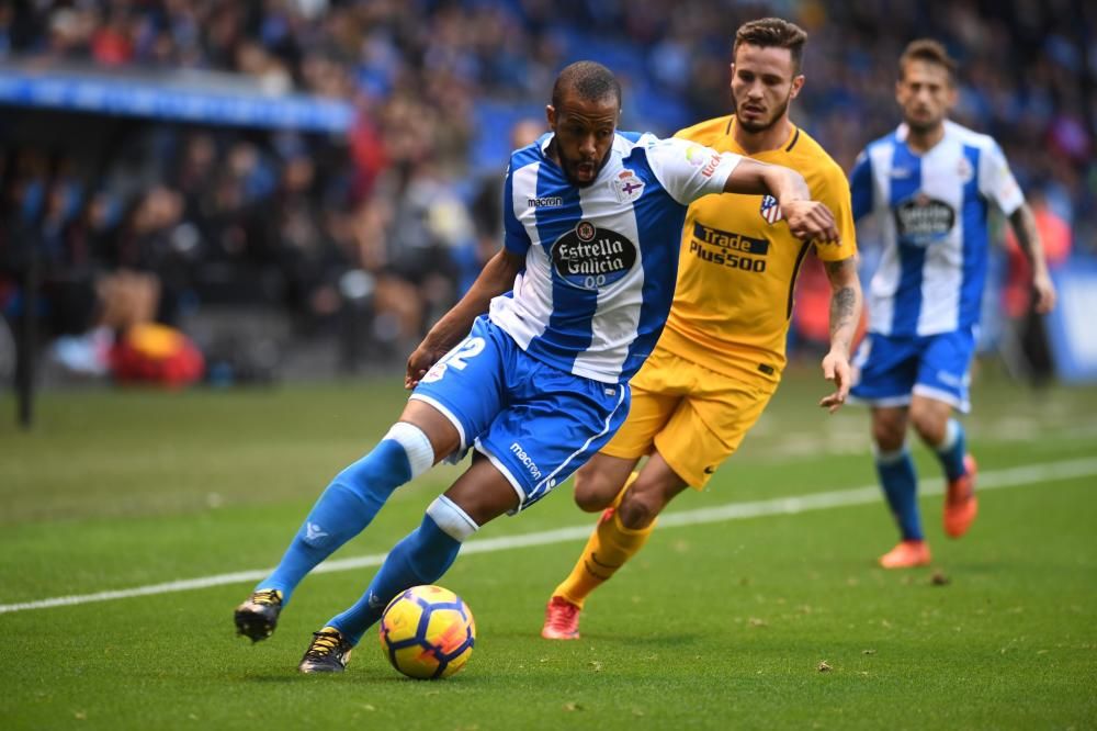 El Dépor cae en el descuento ante el Atlético