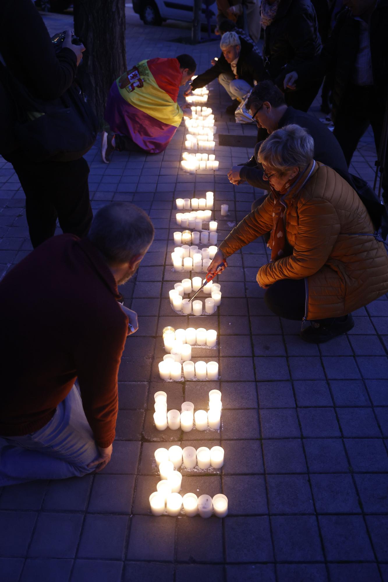 La Plataforma de Calles Dignas de Madrid realiza un homenaje a las víctimas de los atentados del 11M