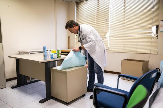 Así ha sido el traslado del centro de salud Plaza de Argel al Virgen de la Montaña