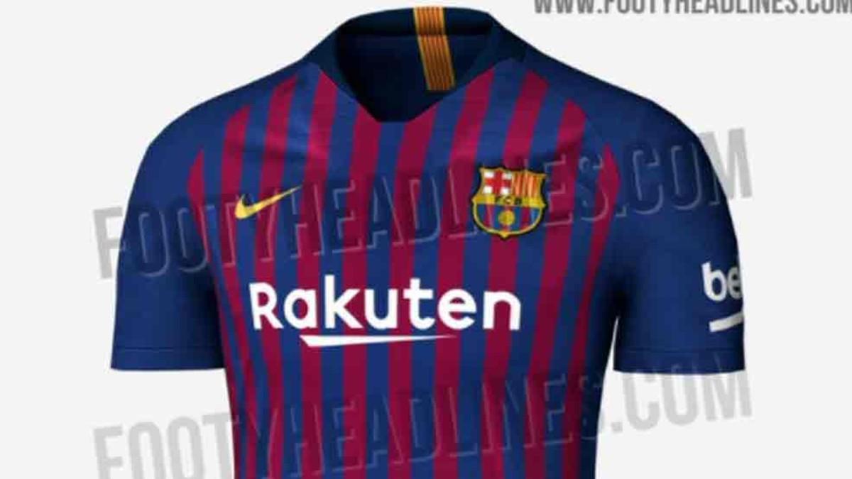 Así será la nueva camiseta del Barça 2018 / 2019