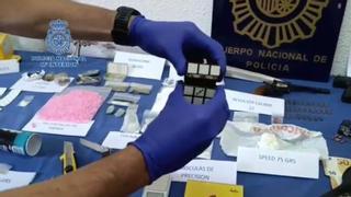 Cubos de rubik o botes de espuma de afeitar: los escondites de marihuana de dos detenidos por un supermercado de droga en Zuera