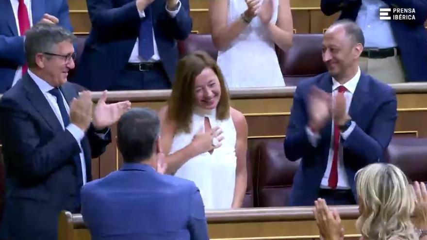 VIDEO | Este ha sido el momento de la elección de Francina Armengol como presidenta del Congreso