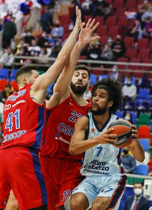 Partido CSKA Moscú - Valencia Basket