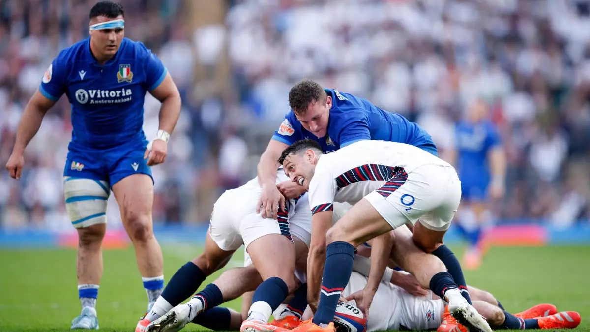47-24. Inglaterra llegar con opciones de ttulo a la ltima jornada tras batir a Italia