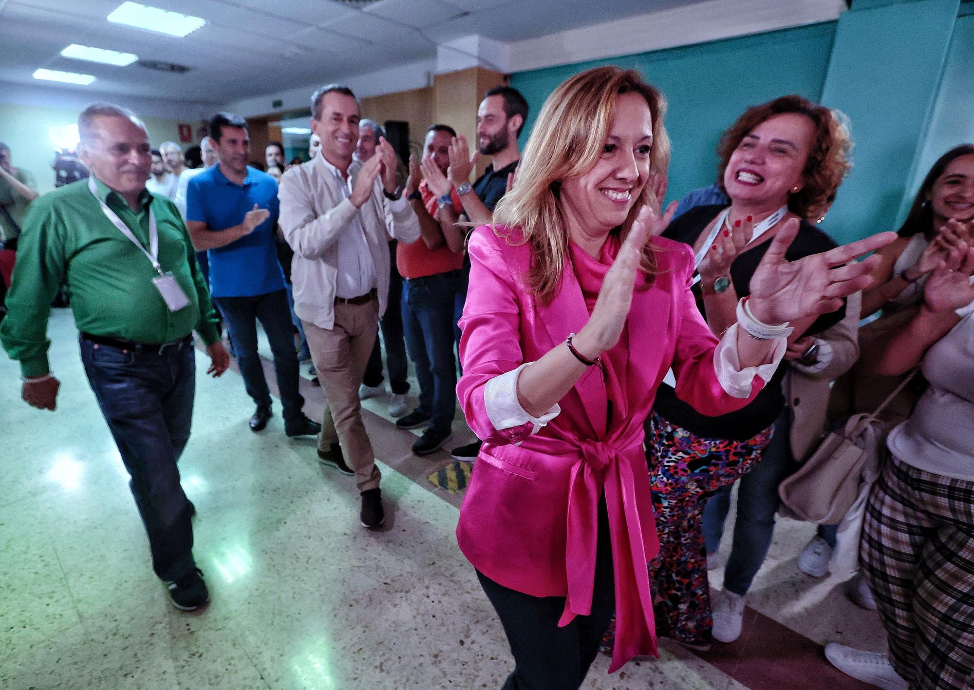 Noche electoral con Coalición Canaria