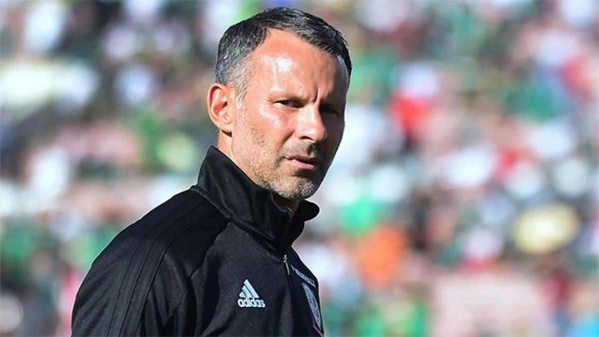 Ryan Giggs, durante su etapa como seleccionador de Gales