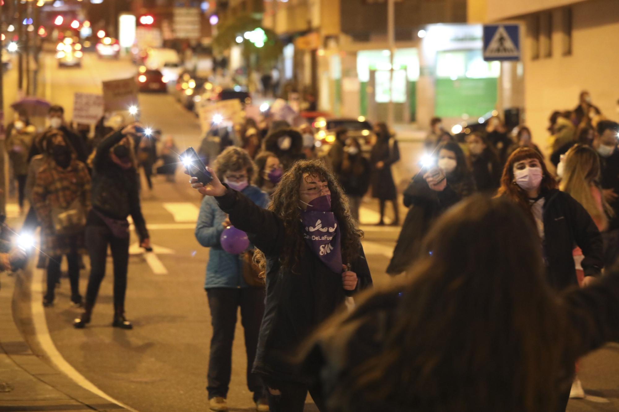 Manifestación del 8M en Avilés