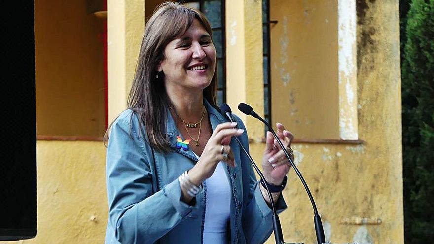 La presidenta del Parlament, Laura Borràs | ARXIU/MARIA VIVAS