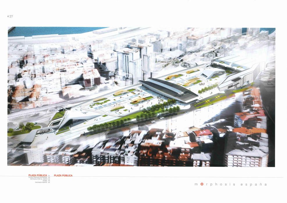 Infografías del futuro centro Vialia, en Urzáiz // Inmochán