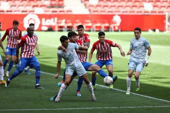 Las imágenes del Sporting - Mirandés