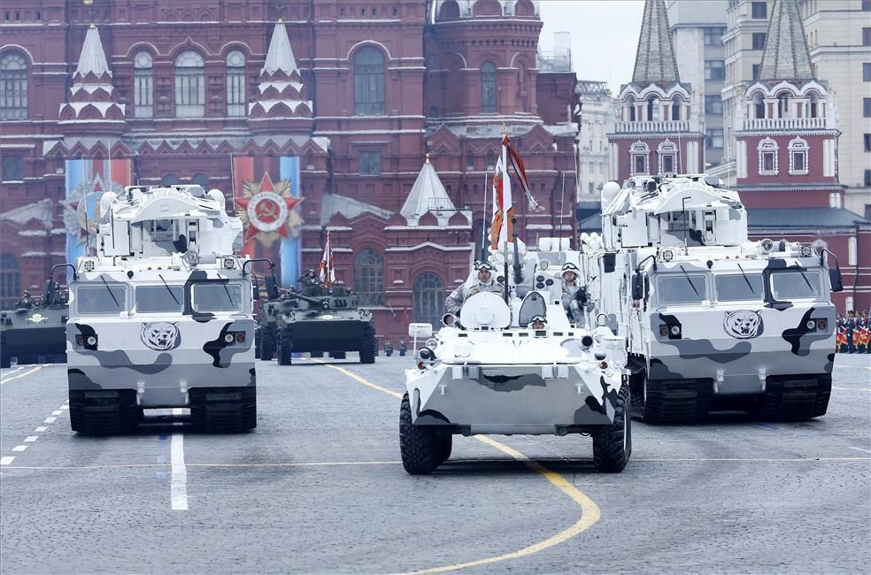 Fotogalería / Desfile militar en Rusia