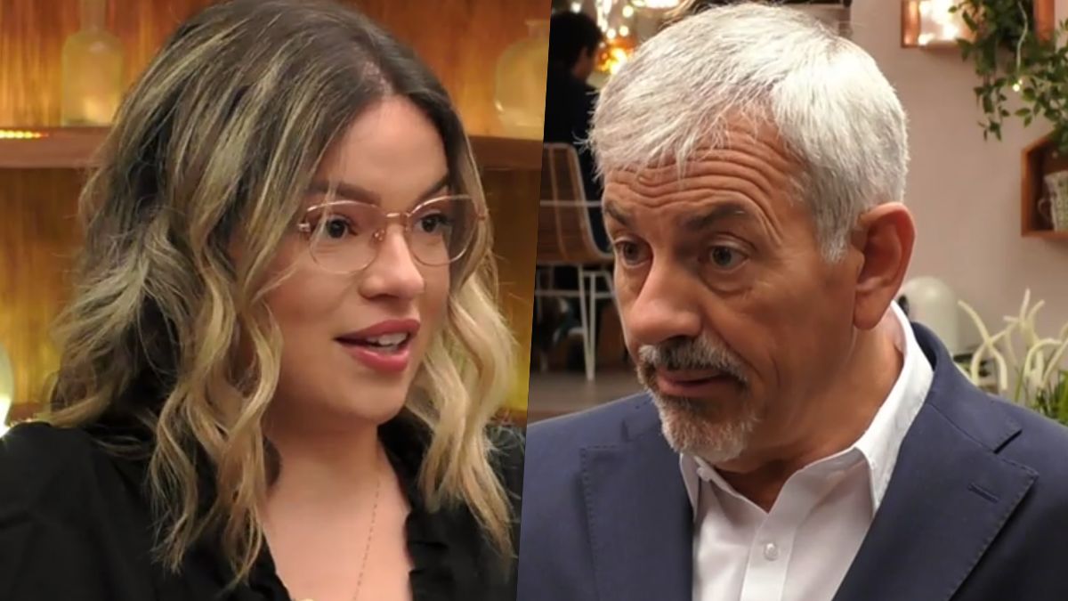 Tamara y Carlos Sobera en 'First Dates'