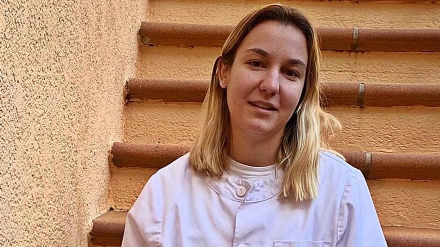 Maria Enseñat, de Santa Maria, ha empezado Enfermería después de estudiar un grado medio y dos superiores.