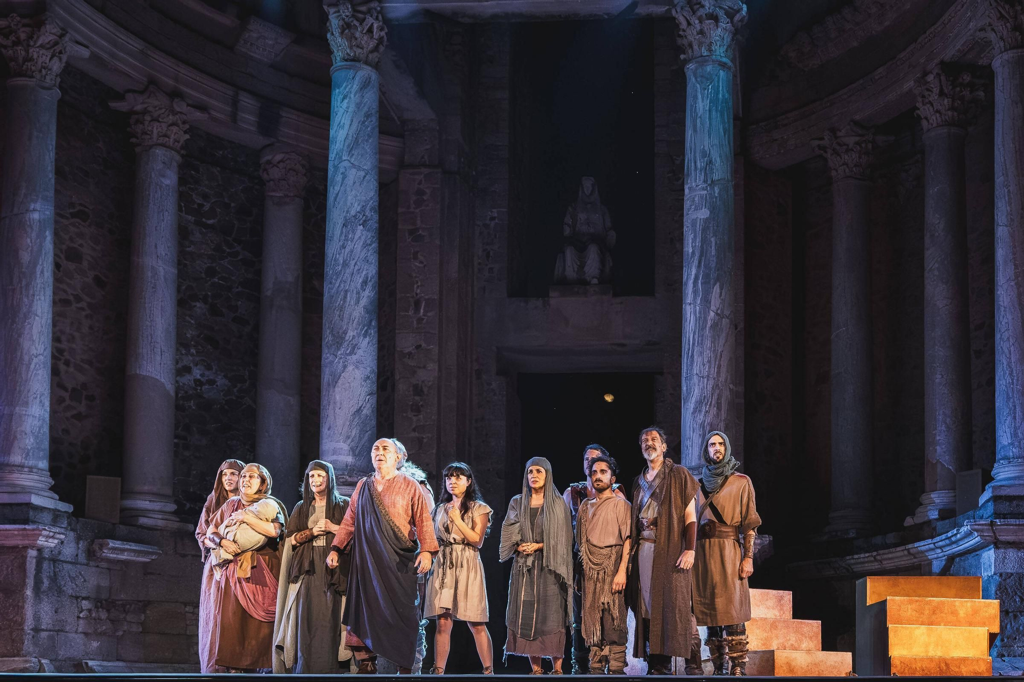 Fotogalería | El cerco de Numancia en el Teatro Romano de Mérida