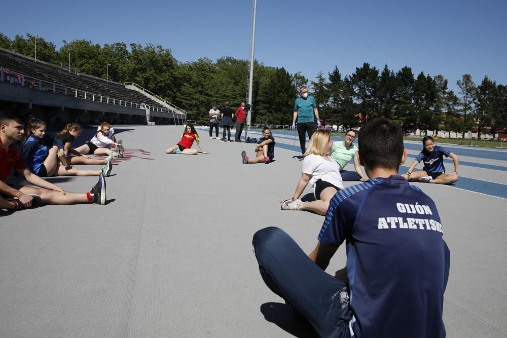 Reapertura de instalaciones deportivas en Gijón