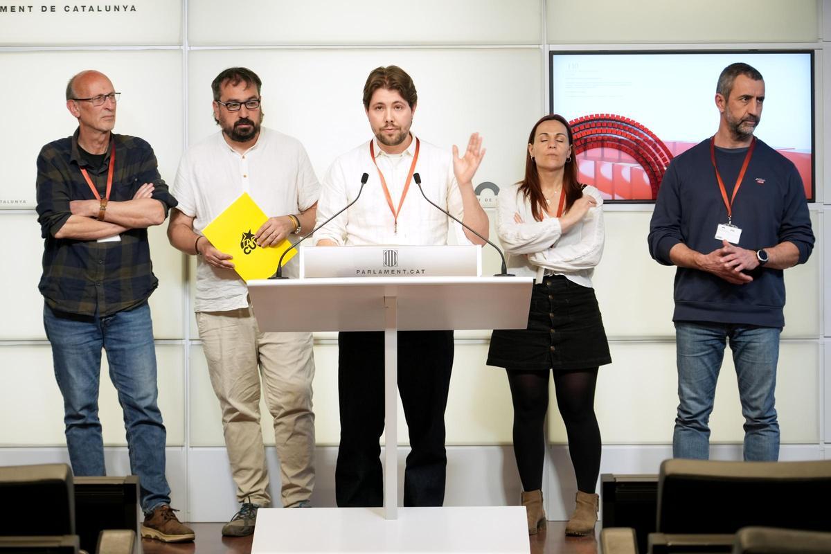 Representants de la CUP al Gironès denuncien manca d'infraestructures per a la gestió de residus