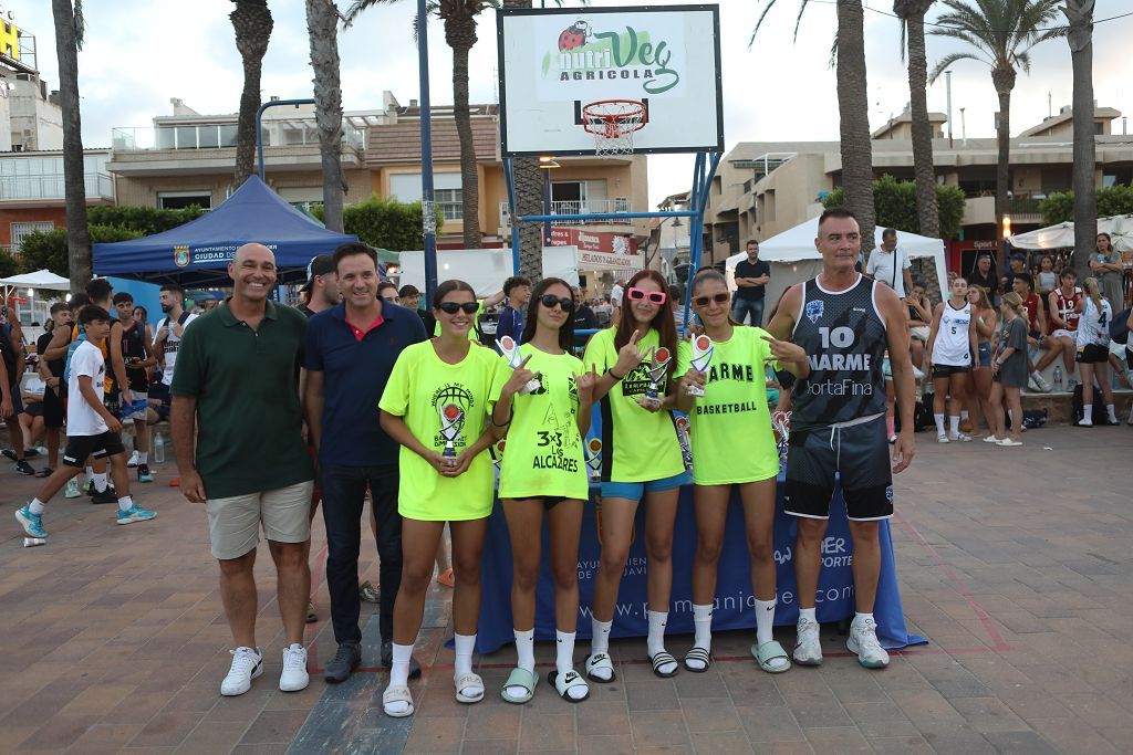 Finales y entrga de premios del del 3x3 de baloncesto de la Ribera