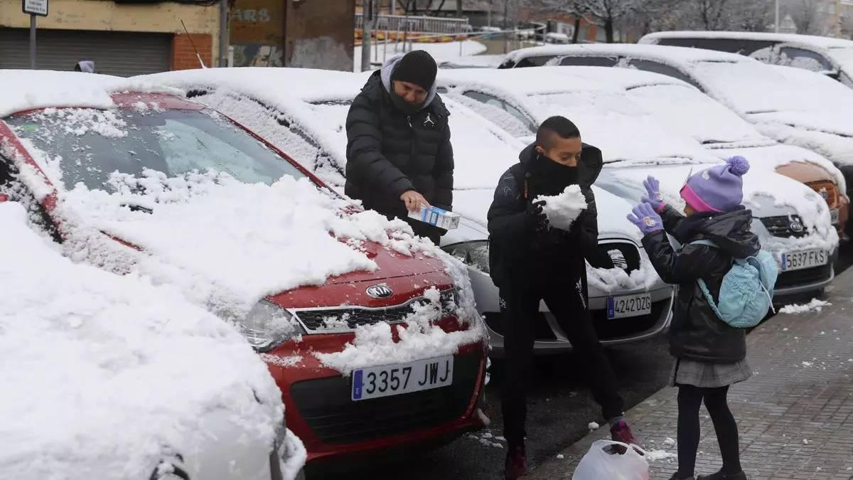 Un episodi de neu a Terrassa