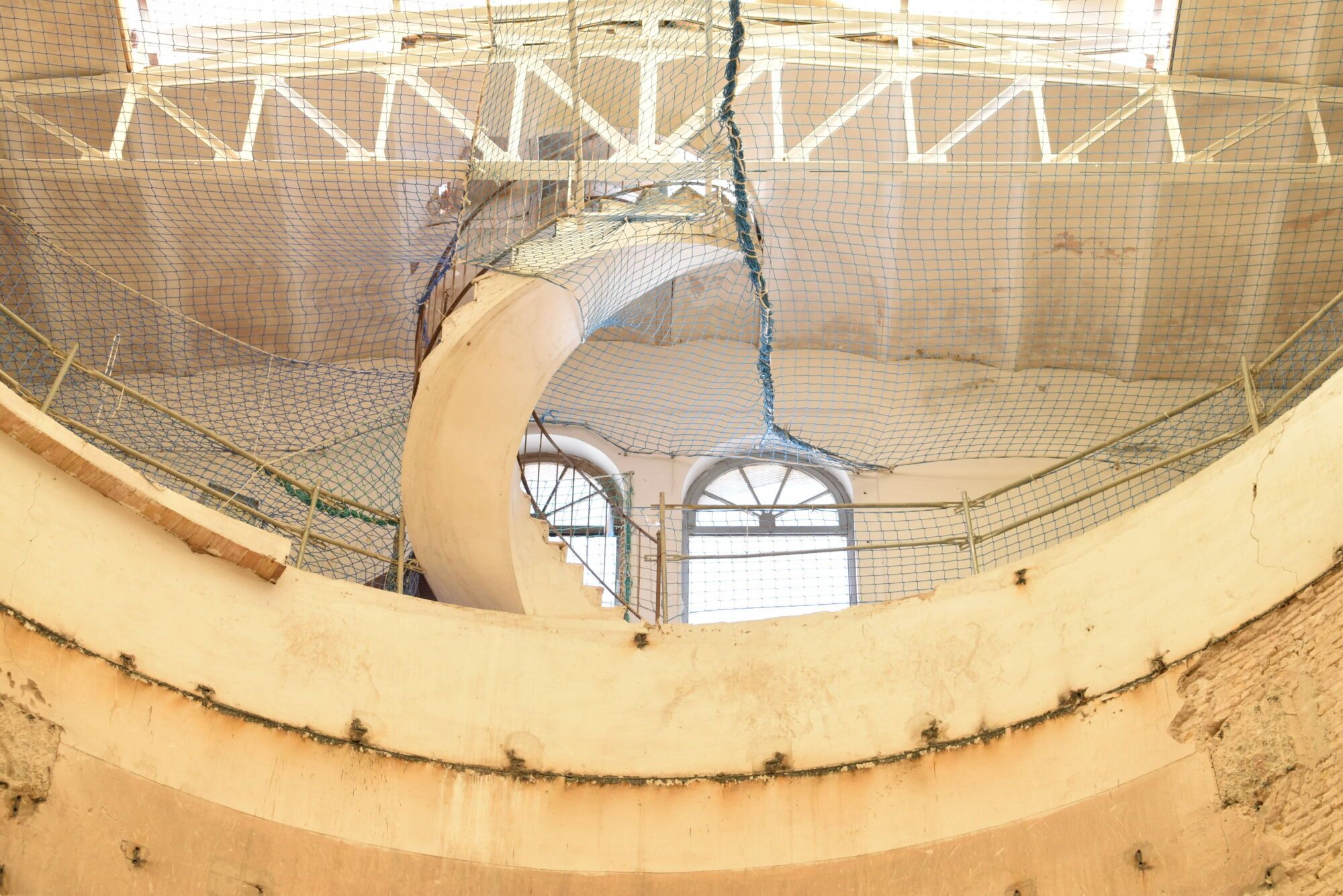 Estado de las obras de adecuación integral del Museo Arqueológico de Sevilla.