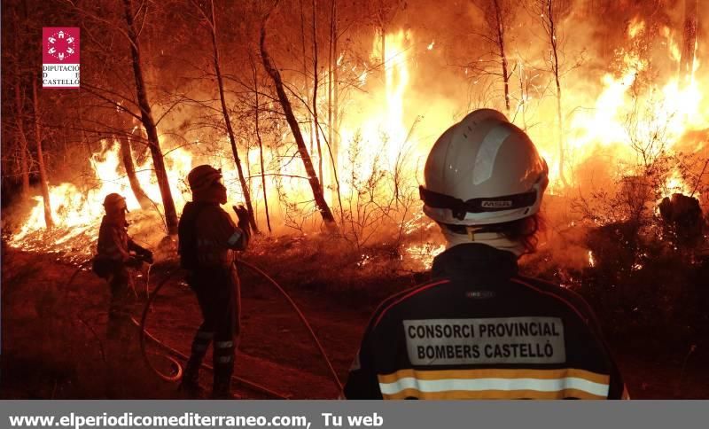 Incendio en Serra d'Espadà 25/7