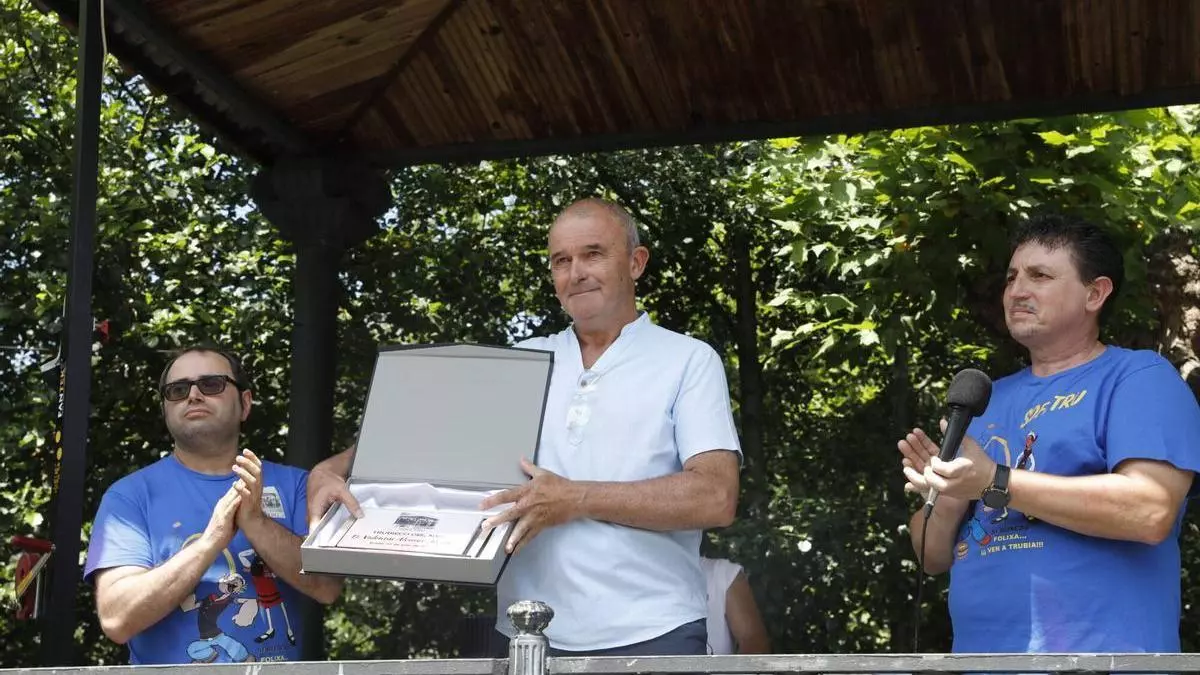 Valentín Álvarez recoge el galardón de Trubieco del Año: "Es uno de los días más felices de mi vida"