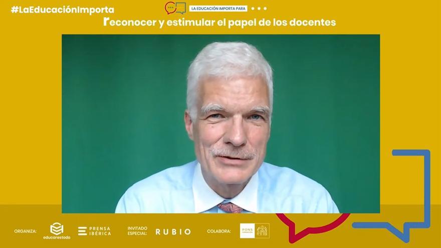 Intervención de Andreas Schleicher, padre del informe PISA, en el evento 'La educación importa para reconocer y estimular el papel de los docentes'