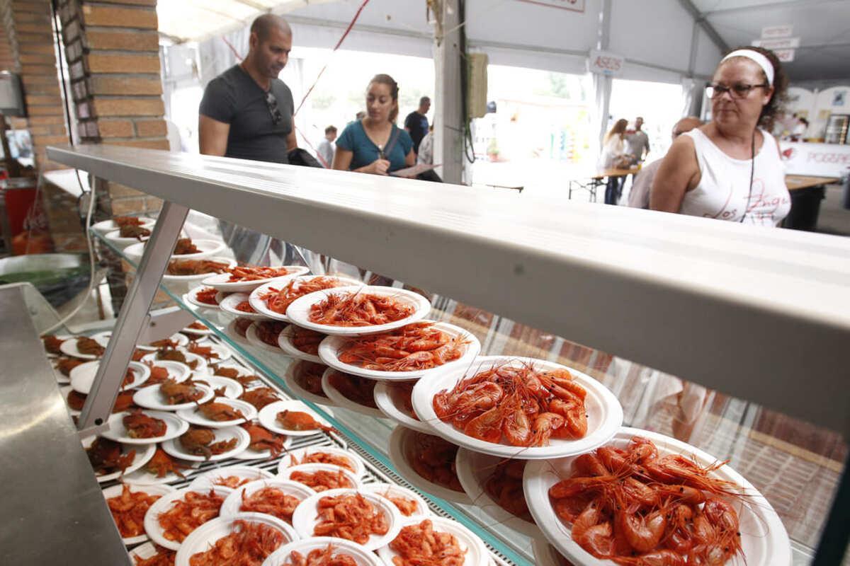 Fiesta de exaltación do marisco en O Grove