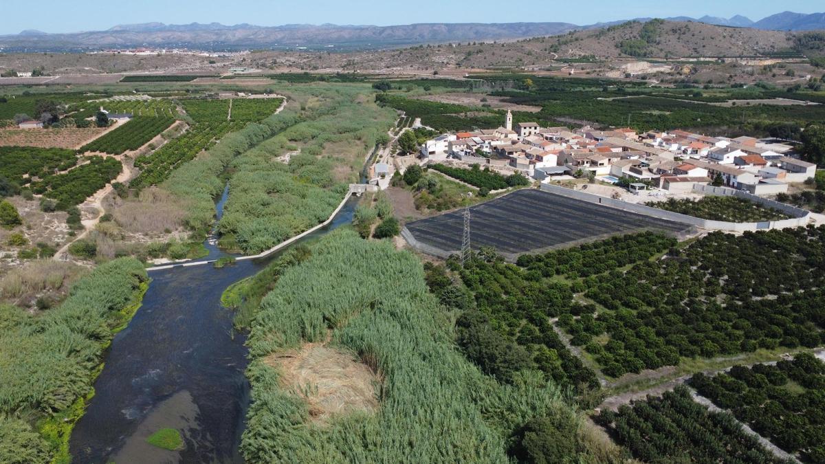 Assut Séquia Comuna l''Enova. Riu Albaida-la Torre d'en Llorís.