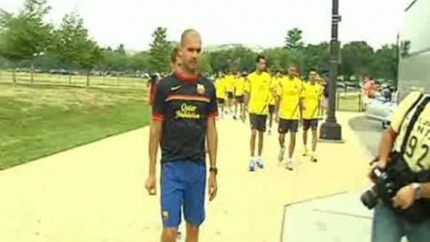 Al Barça no le dejan entrenarse en Washington