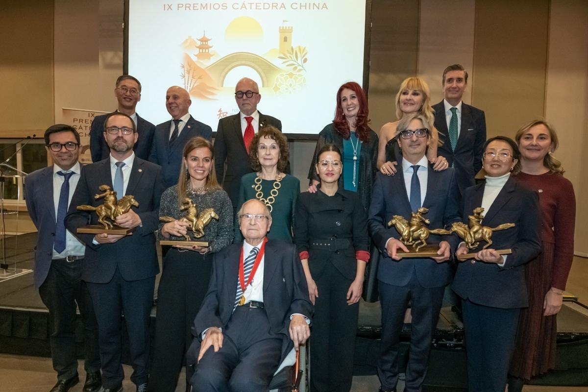 Galardonados con los IX Premios Cátedra China