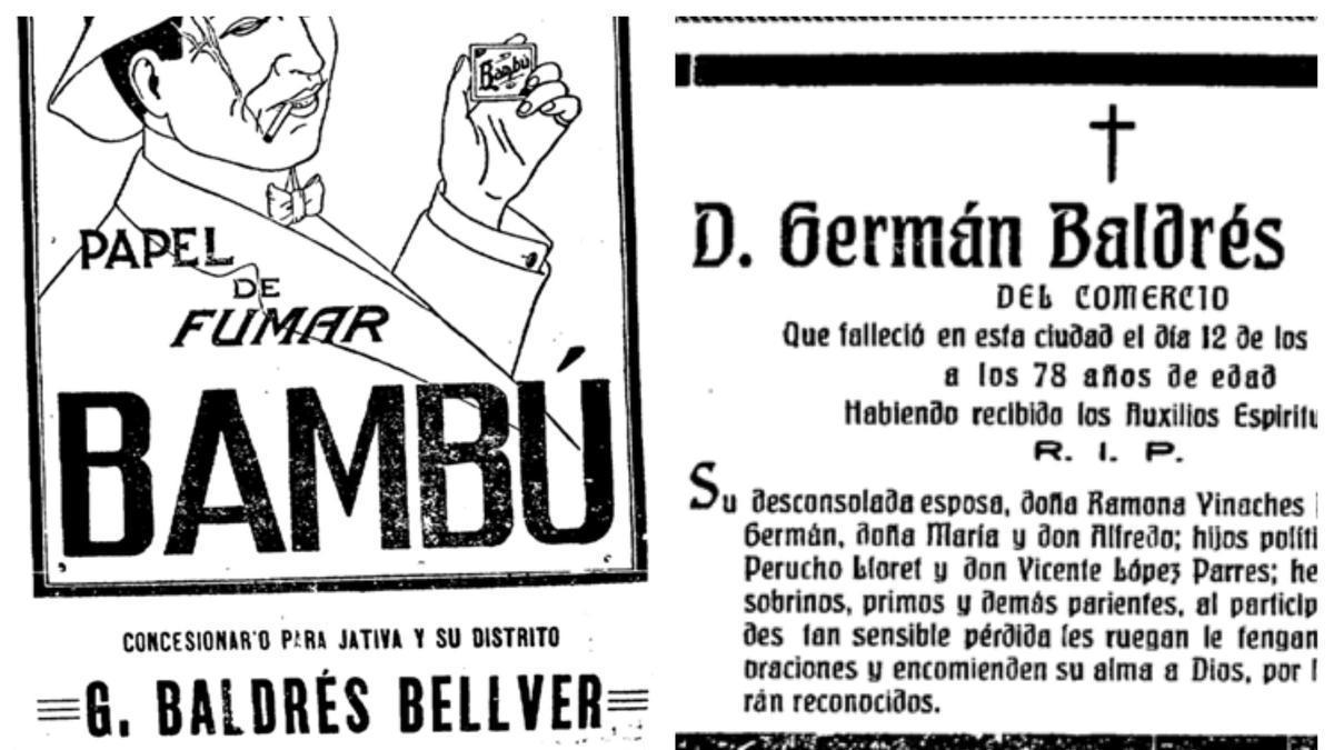Germán Baldrés Camús, historia de un comerciante