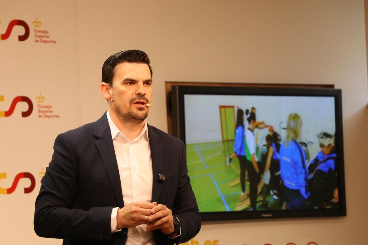 Santiago Amaro, director general de Jóvenes y Deportes.