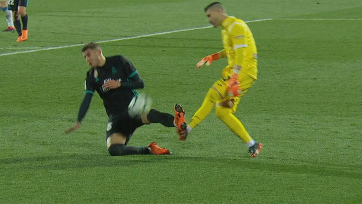 LALIGA | Leganés - Real Madrid (1-3): Pichu Cuellar vio tarjeta amarilla