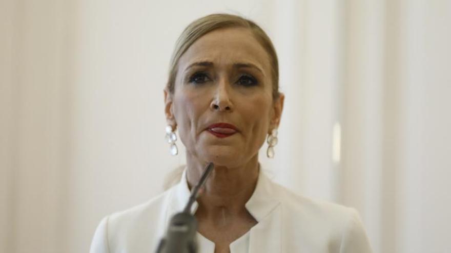 La expresidenta de la Comunidad de Madrid Cristina Cifuentes.