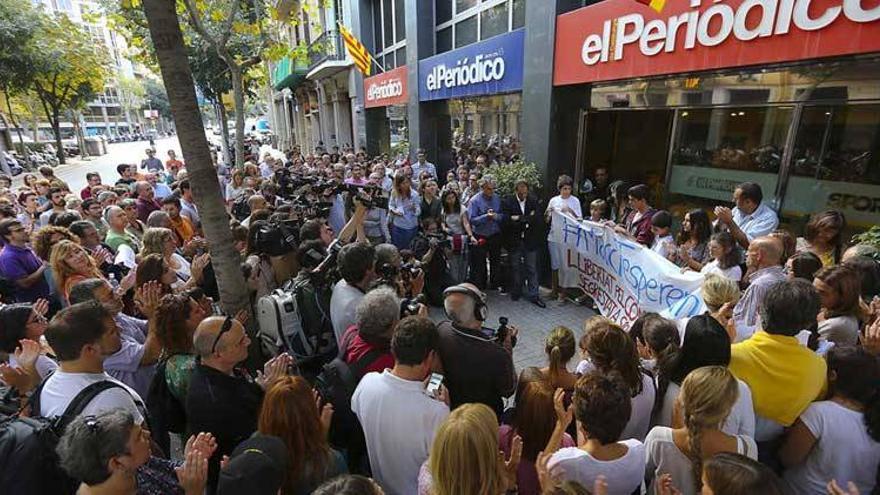 El secuestro de Marginedas desata una ola de solidaridad